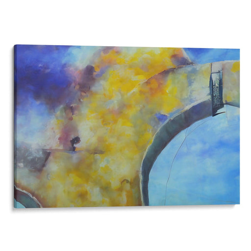 Abstract St. Louis Arch Print - Canvas Art Print by Kanvah