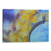 Abstract St. Louis Arch Print - Canvas Art Print by Kanvah