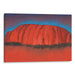 Abstract Uluru Print - Canvas Art Print by Kanvah