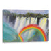 Abstract Victoria Falls Print - Canvas Art Print by Kanvah