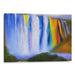 Abstract Victoria Falls Print - Canvas Art Print by Kanvah