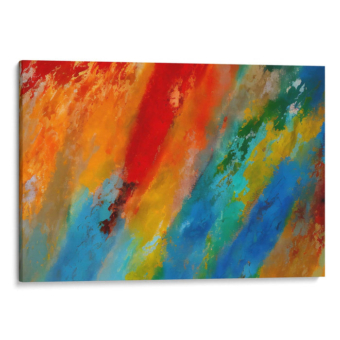 Abstract Yellowstone National Park Print - Canvas Art Print by Kanvah