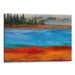 Abstract Yellowstone National Park Print - Canvas Art Print by Kanvah