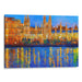 Impressionism Barcelona Print - Canvas Art Print by Kanvah