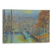 Impressionism Barcelona Print - Canvas Art Print by Kanvah