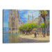 Impressionism Barcelona Print - Canvas Art Print by Kanvah