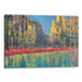 Impressionism Barcelona Print - Canvas Art Print by Kanvah