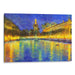 Impressionism Barcelona Print - Canvas Art Print by Kanvah