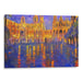 Impressionism Barcelona Print - Canvas Art Print by Kanvah