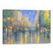 Impressionism Barcelona Print - Canvas Art Print by Kanvah