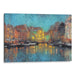 Impressionism Bergen Print - Canvas Art Print by Kanvah