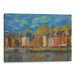 Impressionism Bergen Print - Canvas Art Print by Kanvah