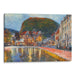 Impressionism Bergen Print - Canvas Art Print by Kanvah