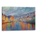 Impressionism Bergen Print - Canvas Art Print by Kanvah