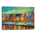 Impressionism Bergen Print - Canvas Art Print by Kanvah