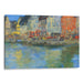 Impressionism Bergen Print - Canvas Art Print by Kanvah