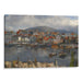 Realism Bergen Print - Canvas Art Print by Kanvah