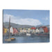 Realism Bergen Print - Canvas Art Print by Kanvah