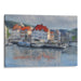 Realism Bergen Print - Canvas Art Print by Kanvah