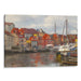 Realism Bergen Print - Canvas Art Print by Kanvah