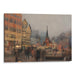 Realism Bergen Print - Canvas Art Print by Kanvah