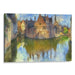 Impressionism Bruges Print - Canvas Art Print by Kanvah