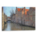 Impressionism Bruges Print - Canvas Art Print by Kanvah