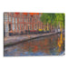 Impressionism Bruges Print - Canvas Art Print by Kanvah