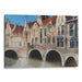 Realism Bruges Print - Canvas Art Print by Kanvah