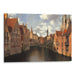 Realism Bruges Print - Canvas Art Print by Kanvah