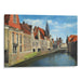 Realism Bruges Print - Canvas Art Print by Kanvah