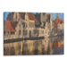 Realism Bruges Print - Canvas Art Print by Kanvah