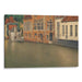 Realism Bruges Print - Canvas Art Print by Kanvah