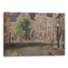 Realism Bruges Print - Canvas Art Print by Kanvah