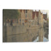 Realism Bruges Print - Canvas Art Print by Kanvah