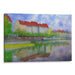 Impressionism Copenhagen Print - Canvas Art Print by Kanvah