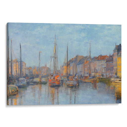 Impressionism Copenhagen Print - Canvas Art Print by Kanvah