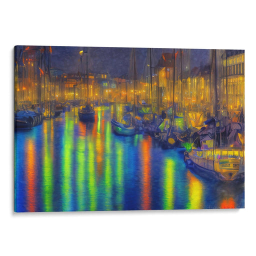 Impressionism Copenhagen Print - Canvas Art Print by Kanvah