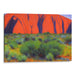 Impressionism Uluru Print - Canvas Art Print by Kanvah