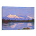 Impressionism Denali Print - Canvas Art Print by Kanvah