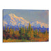 Impressionism Denali Print - Canvas Art Print by Kanvah