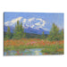 Impressionism Denali Print - Canvas Art Print by Kanvah