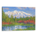 Impressionism Denali Print - Canvas Art Print by Kanvah