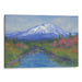 Impressionism Mount St. Helens Print - Canvas Art Print by Kanvah