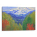 Impressionism Mount St. Helens Print - Canvas Art Print by Kanvah