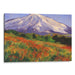 Impressionism Mount St. Helens Print - Canvas Art Print by Kanvah