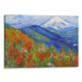 Impressionism Mount St. Helens Print - Canvas Art Print by Kanvah