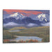 Realism Denali Print - Canvas Art Print by Kanvah