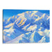 Realism Denali Print - Canvas Art Print by Kanvah