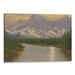 Realism Denali Print - Canvas Art Print by Kanvah